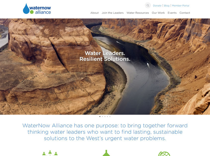 Waternow Alliance Web Design San Jose